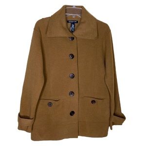 Jones New York Signature Petite Wool Blend Coat